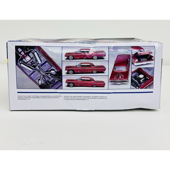 Revell Lowriders '64 Chevy Impala SS Lowrider 2n1 1:25 Plastic Model Kit 85-2574 - Picture 7 of 8